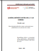 Şəhidlərimizi ehtiramla yad edirik!